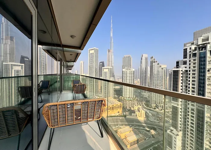Avalonstay - Paramount Midtown Dubai High Floor With Burj Khalifa View & Infinity Pool