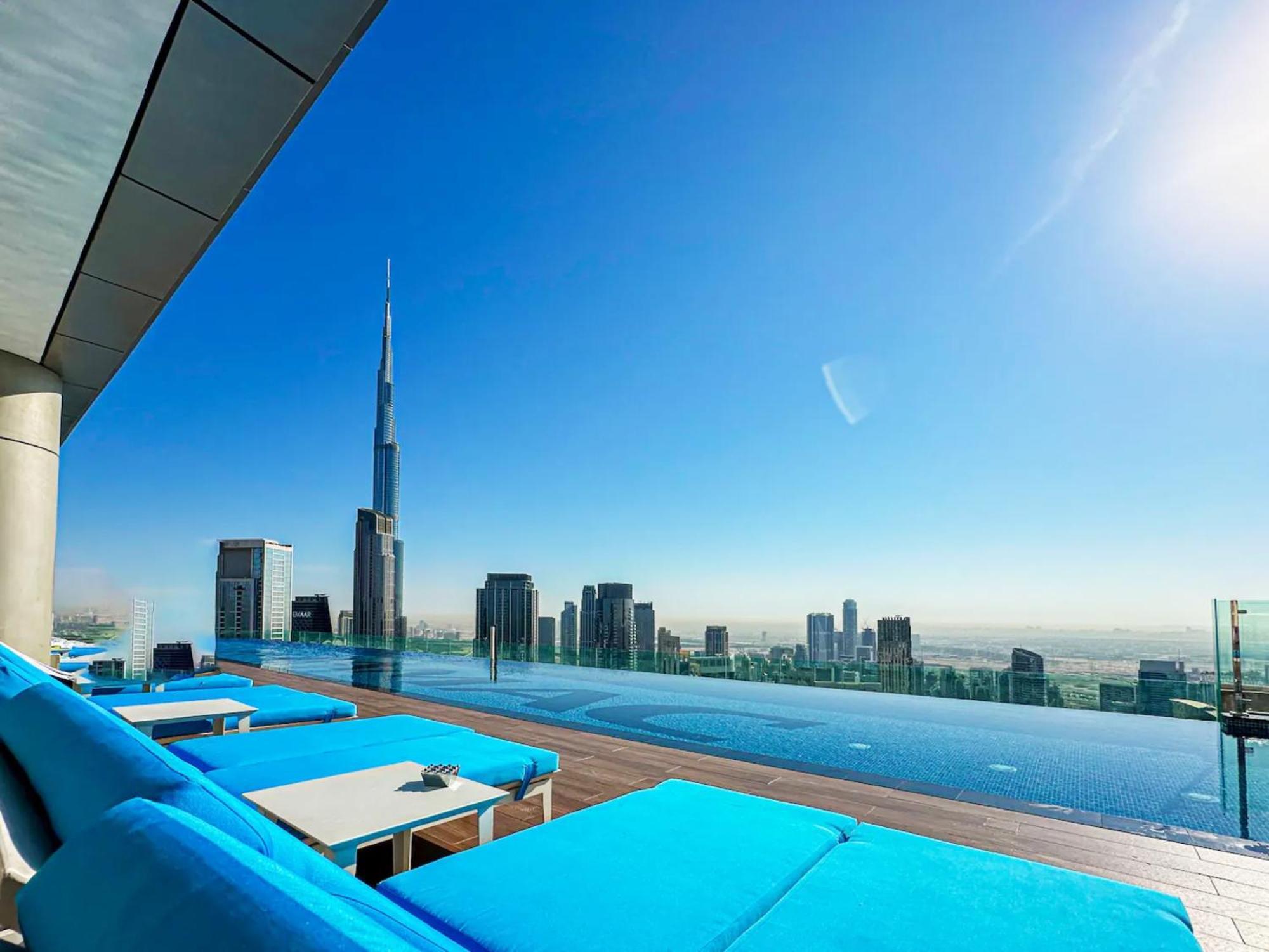 Apartment Avalonstay - Paramount Midtown High Floor With Burj Khalifa View & Infinity Pool *