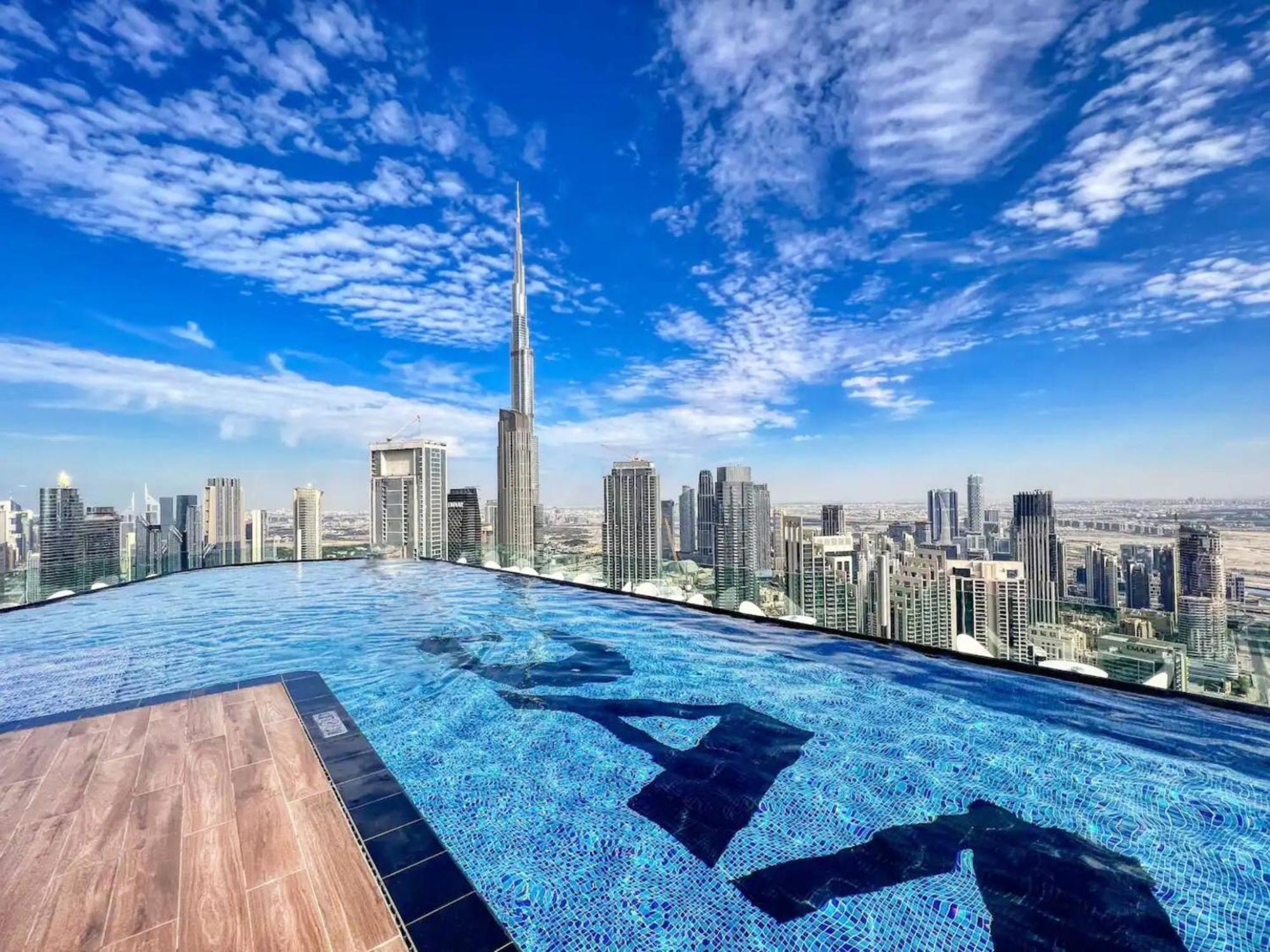Avalonstay - Paramount Midtown High Floor With Burj Khalifa View & Infinity Pool