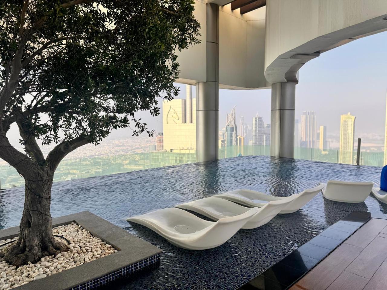 Avalonstay - Paramount Midtown High Floor With Burj Khalifa View & Infinity Pool Dubai