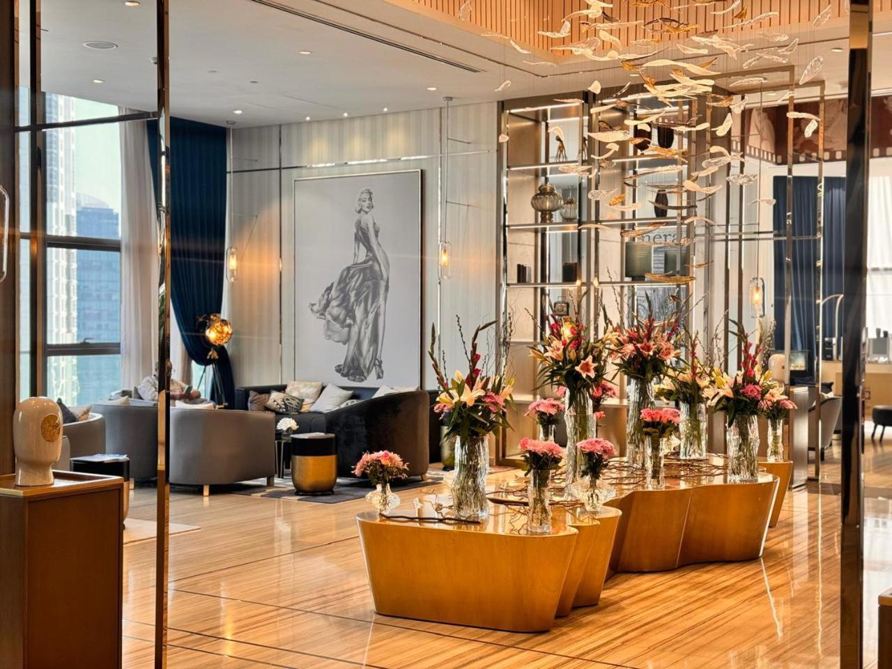 Avalonstay - Paramount Midtown High Floor With Burj Khalifa View & Infinity Pool Apartment Dubai