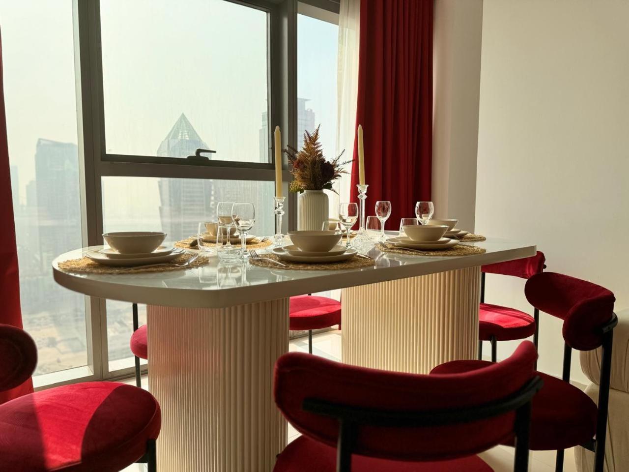 Apartment Avalonstay - Paramount Midtown High Floor With Burj Khalifa View & Infinity Pool