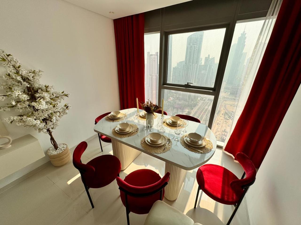 Avalonstay - Paramount Midtown High Floor With Burj Khalifa View & Infinity Pool Dubai