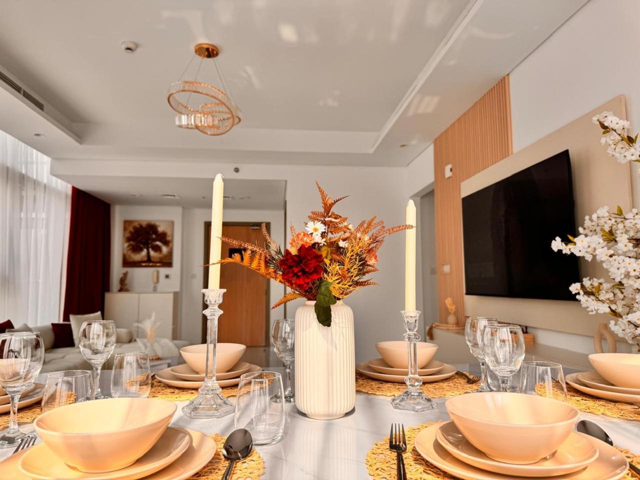 Avalonstay - Paramount Midtown High Floor With Burj Khalifa View & Infinity Pool * Dubai