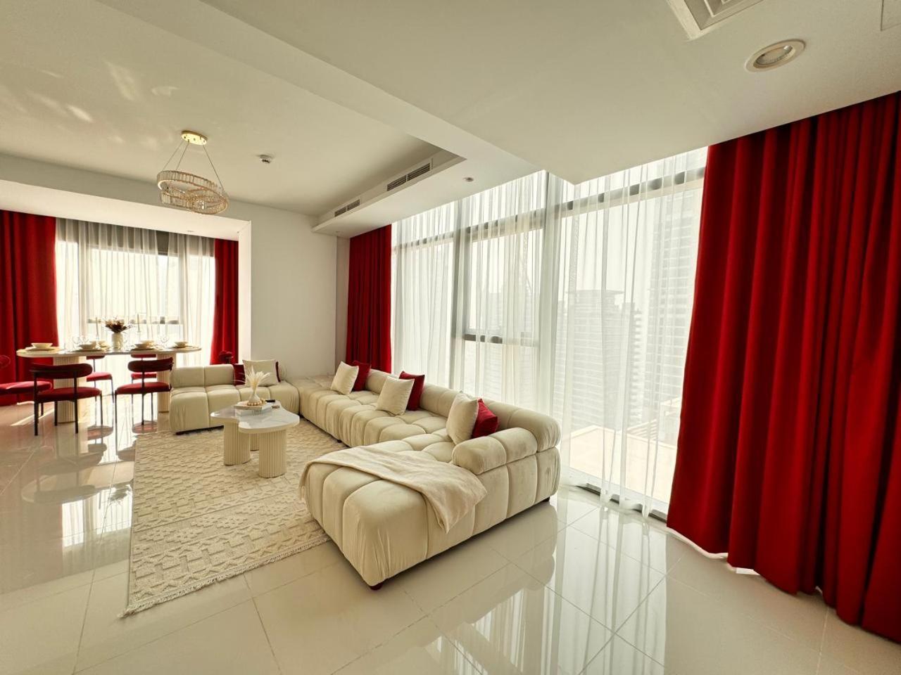 Avalonstay - Paramount Midtown High Floor With Burj Khalifa View & Infinity Pool Apartment Dubai